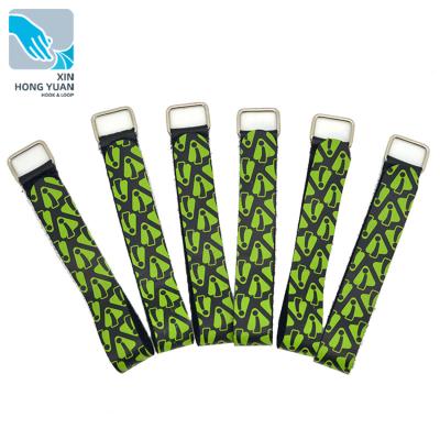 China Durable strong quality lipo battery anti-skid strap with iron buckle for sale