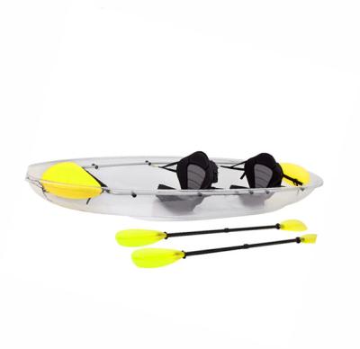 China China 2 Person Kayak Durable Best Selling Inflatable Canoe Yellow Crystal Kayak Crystal Clear Kayak for sale