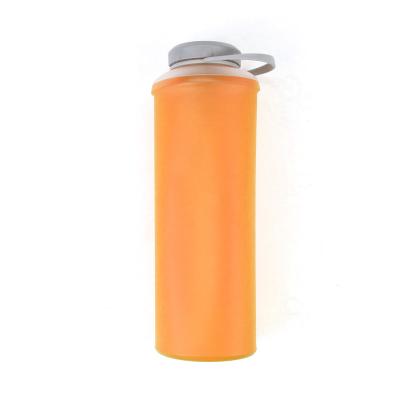 China Outdoor Sports Sustainable 1000ml Leak Resistant Soft Water Bottles for sale