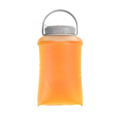 China Sustainable Easy Leak Resistant Sports Soft Fold 800ML Water Bottles for sale