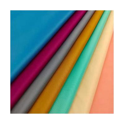 China Stretch Knitted Fabric Soft Dyeing Polyester Customized Colors Fabric For Dress And Garment for sale