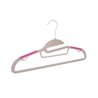 China Wholesale Customized Supplier High Quality Eco-Friendly Customized Suit Save Space Baby Plastic Hanger For Clothes for sale