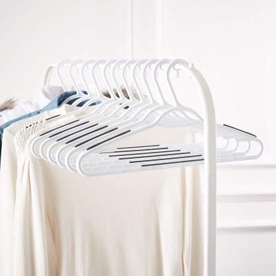 China Modern Style Modern Color Dry And Plastic Wet Hangers For Clothes for sale