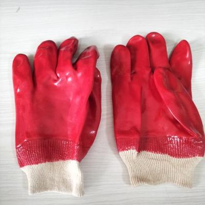 China Heavy Duty Oil Wear Resistant Anti-oil Heavy Nitrile Coated Gloves Hand Protective Gloves Working Gloves for sale