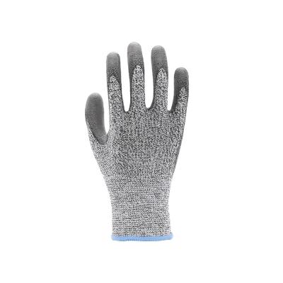 China Cut Protection Cut Resistant Safety Working Gloves PU Coated Work Gloves / Cut Resistant Gloves for sale