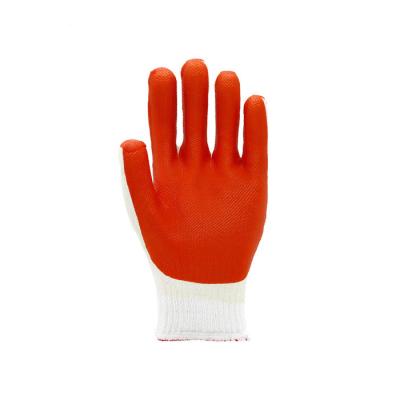 China Factory Supply Wear Resistant Customized Color Anti-Slip And Water Proof Work Gloves Rubber Coated Hand Protective Gloves for sale