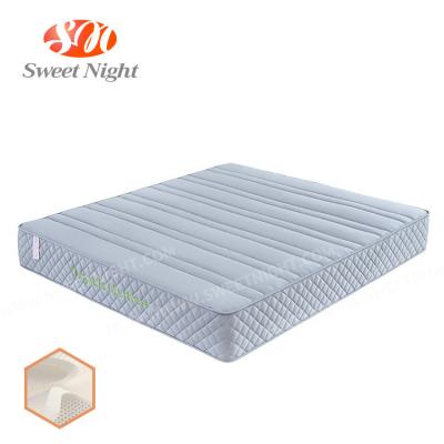 China Promotional 10 Inch Collapsible Natural Latex and Organic Foam in 3 Queen Zoned Pocket Box Spring for sale