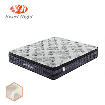 China Foldable Top Mattress Memory Foam Gel Soft Gel Foam Rolled Up Pocket Spring Mattress 180x200 Good Home Furniture 10-15 Years Mediterranean for sale