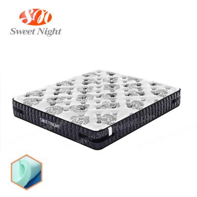 China Korean modern vacuum packed foam bed soft pocket foldable double queen bed for bedroom korean box spring for sale