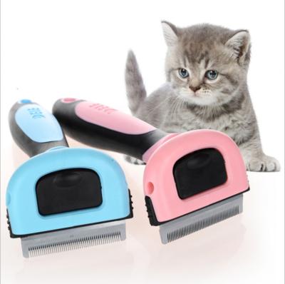 China Amazon Success Sustainable Pet Hair Removal Brush Dog Comb Fur Remover For Pets for sale