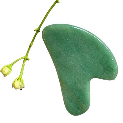 China 2021 Top Selling Top Quality Green Aventurine Jade Gua Sha Sha for sale