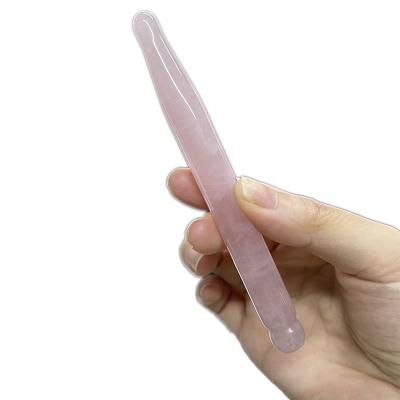 China Face Xe Beauty Selling Rose Quartz Acupuncture Point Massage Pen for sale