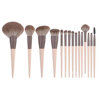 China Super Soft Corn Wool Wool Strong Grip Makeup Brushes for sale