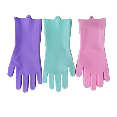 China Kitchen Dish Daily Latex Household Cleaning Rubber Gloves for sale