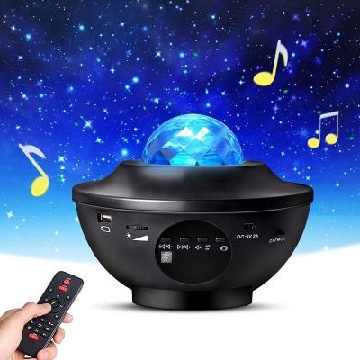 China Biumart Modern Night Light Projector with Remote Control 2 in One Star Projector with LED Nebula Cloud/Mobile Surf Projector for sale