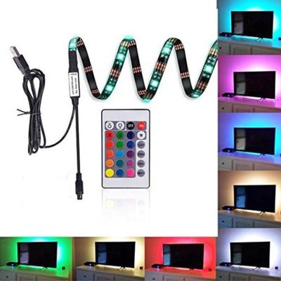 China Biumart Amazon TV Back Light 5M Flexible Waterproof RGB USB LED Indoor Hot Selling Strip Light for sale