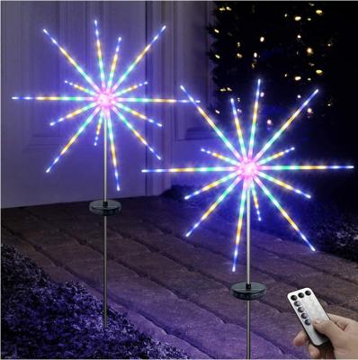 China Garden Biumart LED Solar Copper Wire LED Firework Light Flashing Light for sale