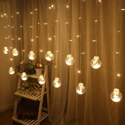 China String Light Biumart 2021 Latest Design Safety LED Icicle Light Curtain For Party Festival Wedding Decoration for sale