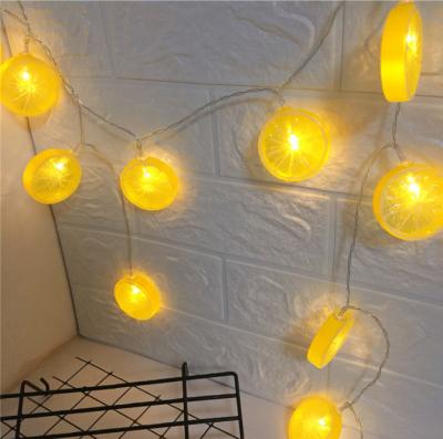 China Biumart Modern Best Selling LED Lemon Lime Slice Lamp Outdoor Reception String Slice Night Light For Home Room Decoration for sale