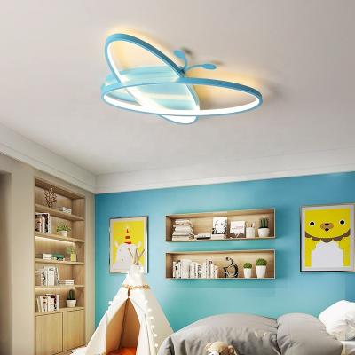 China Biumart Chandelier Luxurymodern Outdoor Mounted Modern Chandelier Kids Room Butterfly Light for sale