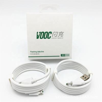 China Super Fast Charging Factory Original 5V Wholesale 4A Speed ​​USB To Android Micro Type C Super Fast Charging Flash VOOC Data Cable For Oppo Huawei Xiaomi for sale