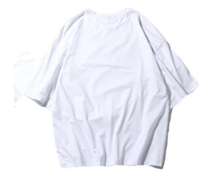 China Cotton / Polyester Ready To Ship Blank Sublimation Color Print Custom T Shirts With Big Size for sale