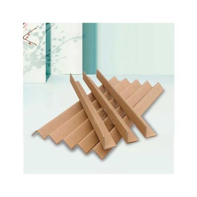 China Corrugated Paper Corner Guard Recyclable Custom Corrugated Board Corner Protector for sale