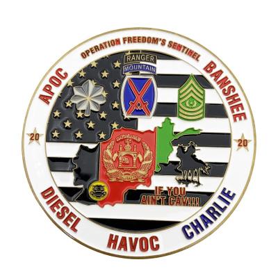 China America China factory cheap price custom coin manufacturer make your own military challenge enamel coin for sale