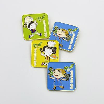 China Japan Factory Custom Japanese Anime Cartoon Soft Enamel Pin Brooch for sale