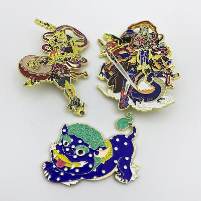 China Wholesale Cheap Custom Animal Colorized Metal EnameI Lapel Pin From Asia China Factory for sale