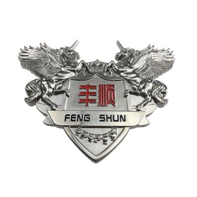 China Religious Badge 25 Years Of Making Custom Chrome Car Emblem Car Grill Logo Badge Metal Badge Car Logo for sale