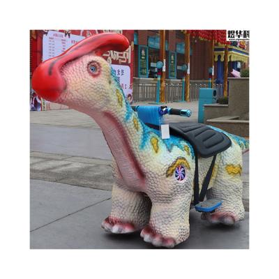 China Theme park amusement sports and car funny electric kid's entertainment dinosaur ride for sale for sale