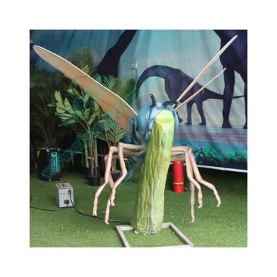 China Top Selling Theme Park Appealings Animatronic Animals For Models Large-size 3d Dragonfly for sale