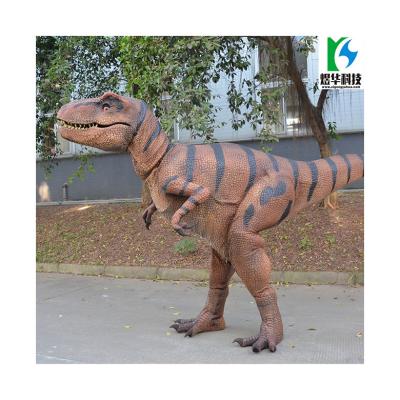 China Dinosaur Steel Customizable Animated Costume Realistic 3D Tyrannosaurus Costume for sale