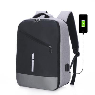 China With USB business travel water proof hidden compartment usb charging backpack laptop backpack bags for men for sale