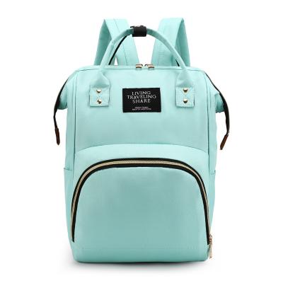 China 2020 New Factory Directory Cheap Water Resistant Outdoor Mom Baby Diaper Bag Backpack For Travel for sale