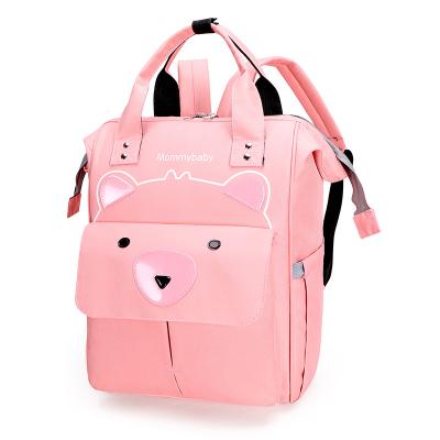 China Fashion Diaper Bag Diaper Bag Baby Mama Unisex Dad Insulated Large Baby Unisex Multifunctional Waterproof Bag for sale