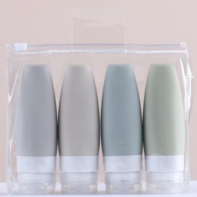 China Fashion Longway Hose Squeeze Lotion Bottle Wash Bag Bottling Travel Set Shampoo Detergent Facial Shower Gel for sale