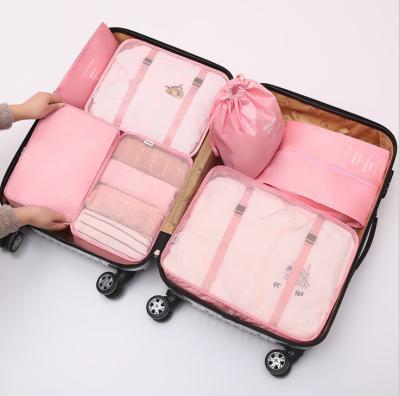 China Lightweight Large Waist Overnight Duffel Set Travel Organizer Bag Spend DA Overnight Bag Pink for sale