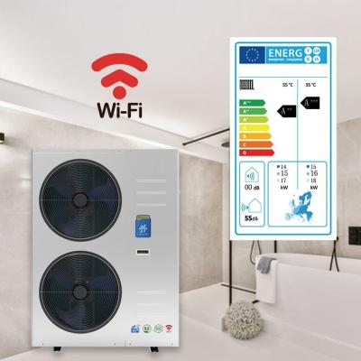 China Chinese Legom outdoor home OEM wifi tuya air source high temperature heat pump with new energy for house heating system for sale