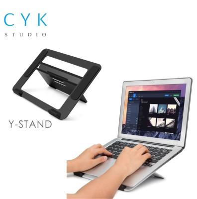 China CYK New Design Best Foldable Selling Solid Adjustable Aluminum Folding Laptop Stand Stand for sale