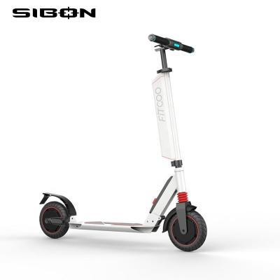 China SIBON B0620115 CE Aluminum 6 Inch Folding Display Brushless Scooter Touch Screen Lithium Battery 36v 300w Motor Adult 6