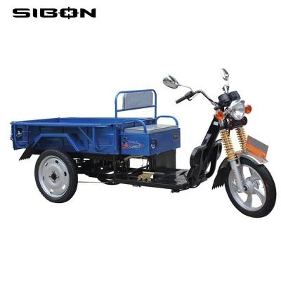 China SIBON B0610101 800W 400kg Cargo Brush Motor 48v Water Battery Hub Brake Shock Absorber Cab Open Hydraulic Electric Tricycle for sale