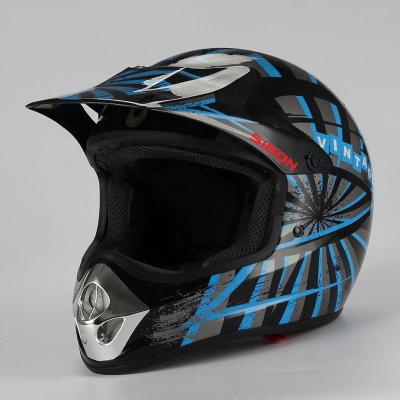 China SIBON B0820114 AS-NZS ABS Off Road Shell Removable Liner Off China Made Sun Visor Peak Off Road Adult Motor Crossover Helmet for sale