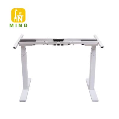 China Adjustable View Sit Stand Electric Standing Desk (Height) Height Adjustable Desk for sale