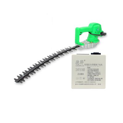 China Hot Sale Lightweight Full Automatic Battery Hedge Machine Cordless Hedge Trimmer for sale