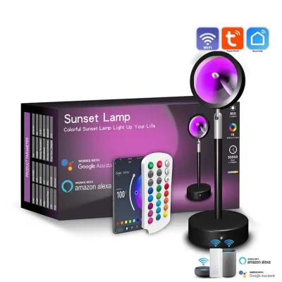 Китай UKCA Desktop Atmosphere Light Remote Control Лампа для заката солнца продается