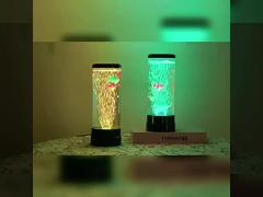 LED Jellyfish Lamp Light Color 7Color with Button/Remote Control Equipped