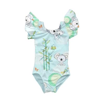 China 2022 Wholesale Amazon Casual Hot Selling Baby Bikini Kids Swimwear Fashionable Cute Kids Ruffles Girls Swimsuits for sale