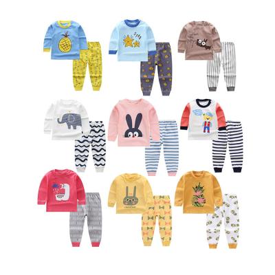 China Boys clothing set 2022 new casual children's clothing autumn and winter children's clothing long-sleeved pajamas + pants baby clothing sets for sale